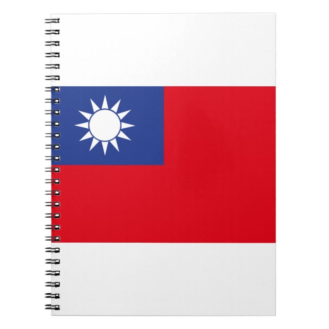 taiwanesische Flagge Notizblock (Vorderseite)