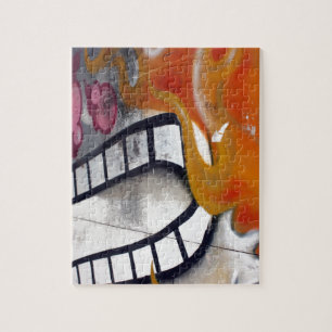 Taiwanesische Graffiti, Taipei, Taiwan Puzzle
