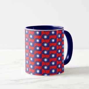 Taiwanesische Hearts & taiwanesische Flagge / Taiw Tasse