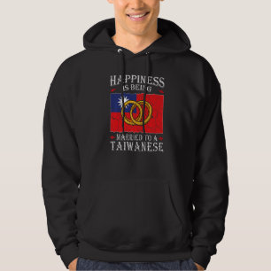 Taiwanesische Hochzeit Taiwan Erbe Wurzeln ROC-Fla Hoodie