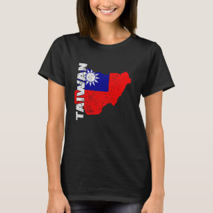 Taiwanesischer Stolz Vintage Taiwanesischer Wurzel T-Shirt