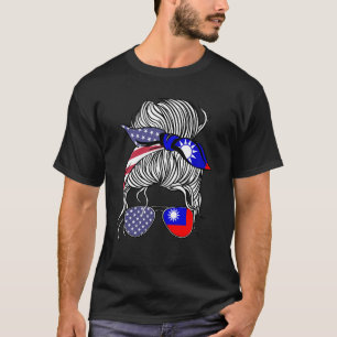 Taiwanisch-Amerikanisches Patriot Grown Proud Wome T-Shirt