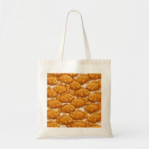 Taiyaki-Fischgebäckmuster Tragetasche