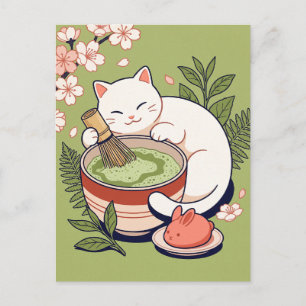 Taiyaki-Katze-Postkarte Postkarte