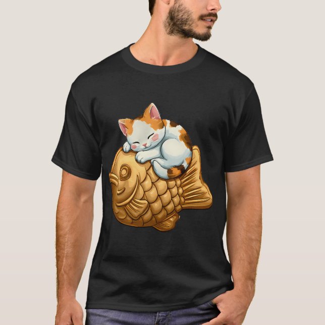 Taiyaki Neko T-Shirt (Vorderseite)