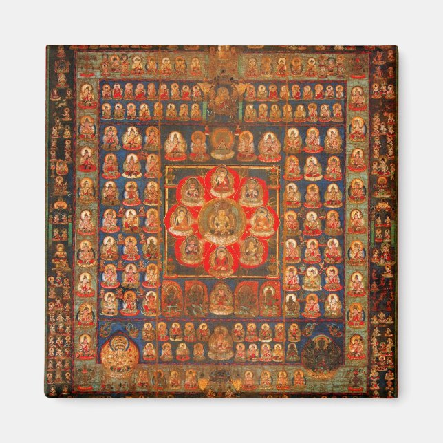 Taizokai Mandala Magnet (Vorne)