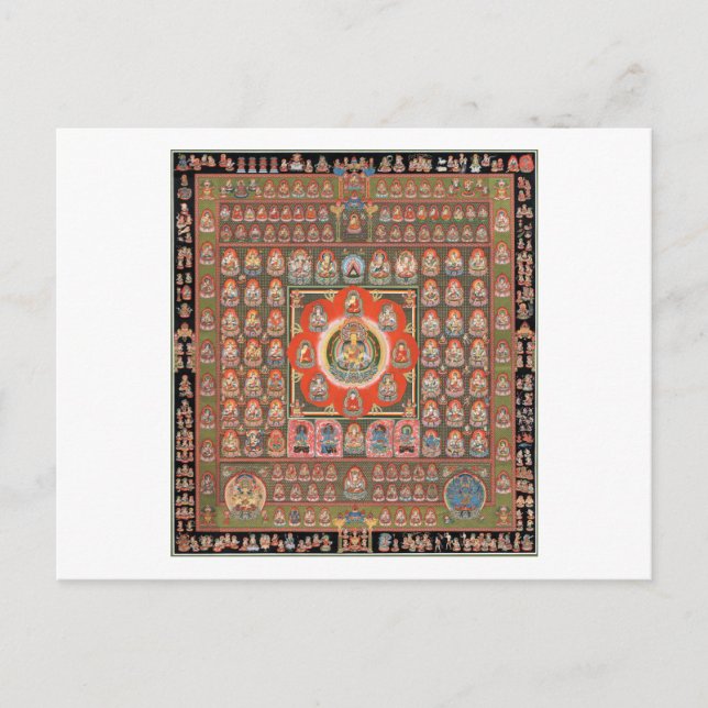 Taizokai Mandala Postkarte (Vorderseite)