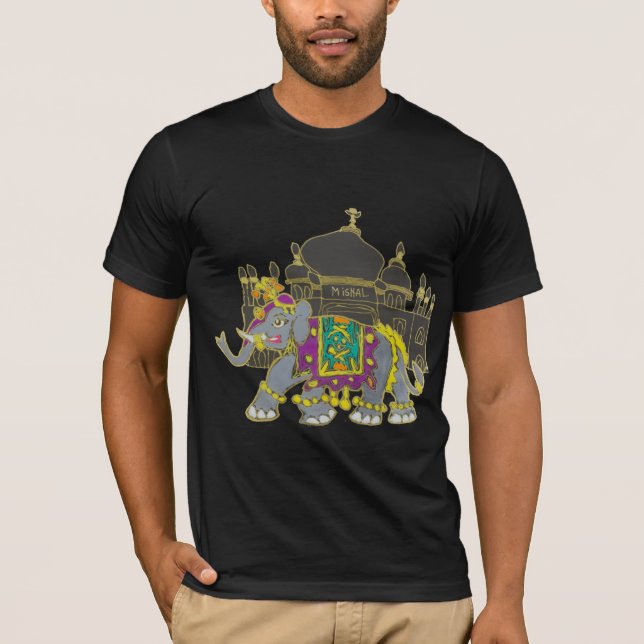 Taj Elefant T-Shirt (Vorderseite)