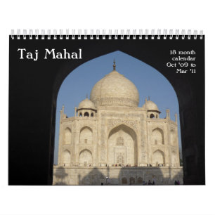 taj mahal 18 Monate Kalender