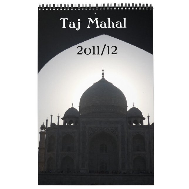 taj mahal 18 Monate Single Kalender (Titelbild)