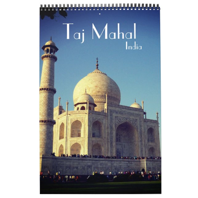 Taj mahal agra kalender (Titelbild)