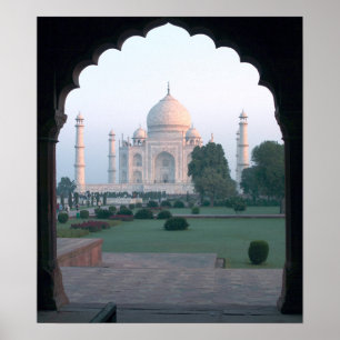 Taj Mahal am Tag Poster
