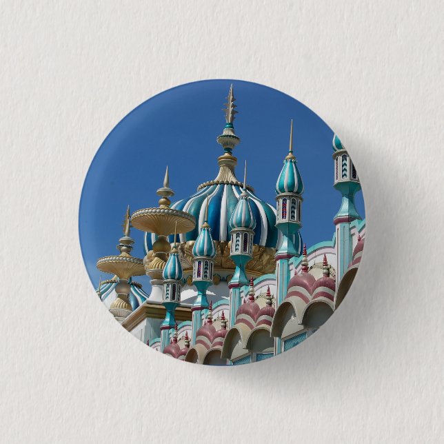 Taj Mahal Atlantic City Gebäude Factory Button (Vorderseite)