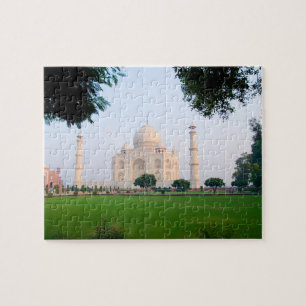 Taj Mahal bei Sonnenaufgang eines der Wunder der Puzzle
