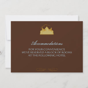 Taj Mahal - Bohemischer orientalischer Stil Einladung