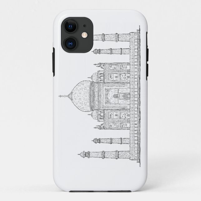 Taj Mahal Case-Mate iPhone Hülle (Rückseite)