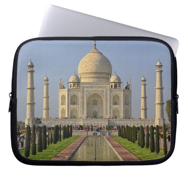 Taj Mahal, ein Mausoleum mit Sitz in Agra, Indien, Laptopschutzhülle (Vorderseite)