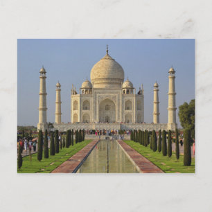 Taj Mahal, ein Mausoleum mit Sitz in Agra, Indien, Postkarte