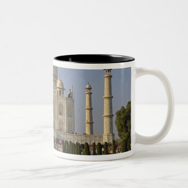 Taj Mahal, ein Mausoleum mit Sitz in Agra, Indien, Zweifarbige Tasse (Rechts)