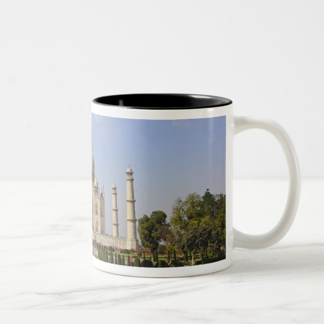 Taj Mahal, ein Mausoleum mit Sitz in Agra, Indien, Zweifarbige Tasse (Rechts)