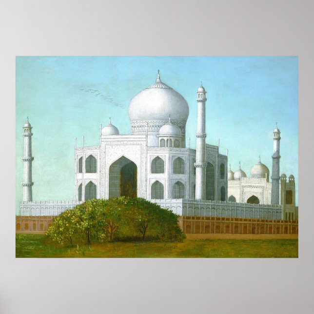 Taj Mahal, Erastus Salisbury Field Fine Art Poster (Vorne)
