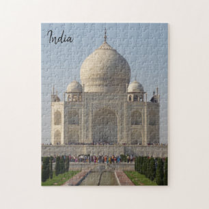 Taj Mahal Front Puzzle