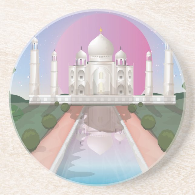 Taj Mahal Getränkeuntersetzer (Vorne)