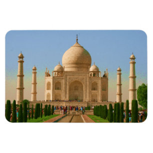 Taj mahal hell magnet