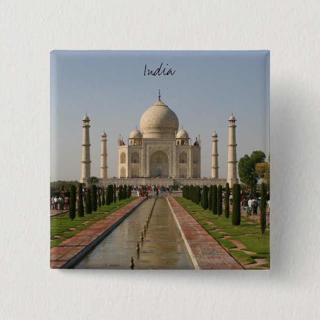 taj mahal india button (Vorderseite)