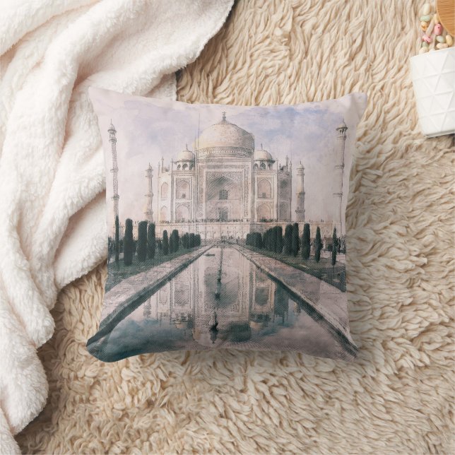 Taj Mahal, Indien Kissen (Decke)