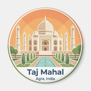 Taj Mahal Indien Magnet
