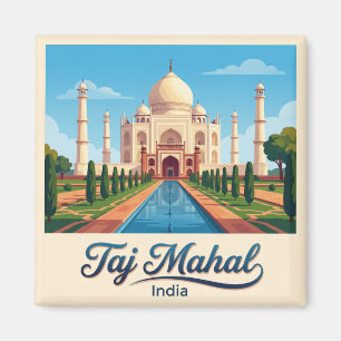 Taj Mahal Indien Magnet