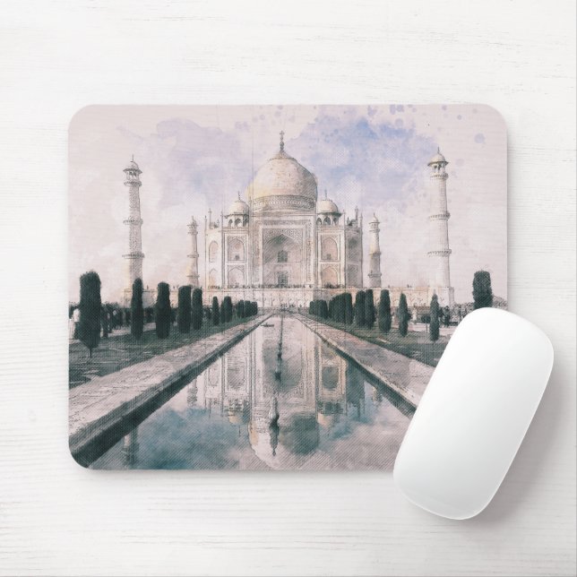 Taj Mahal, Indien Mousepad (Mit Mouse)