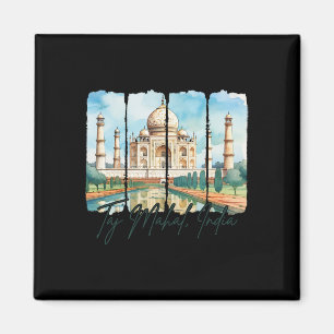 Taj Mahal Indien Reisereise Taj Mahal Souvenir Magnet