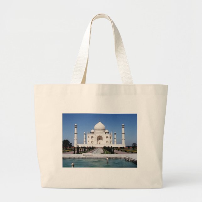 Taj Mahal Jumbo Stoffbeutel (Vorne)
