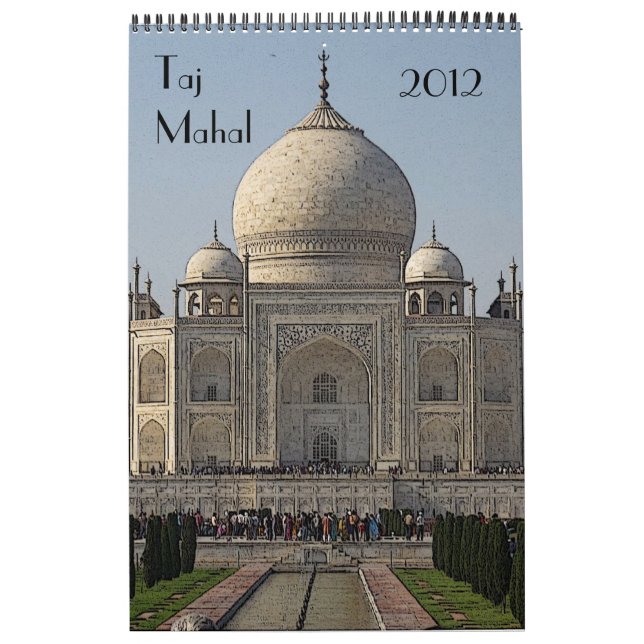 Taj Mahal Kalender 2012 (Titelbild)
