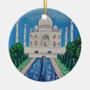 Taj Mahal Keramik Ornament