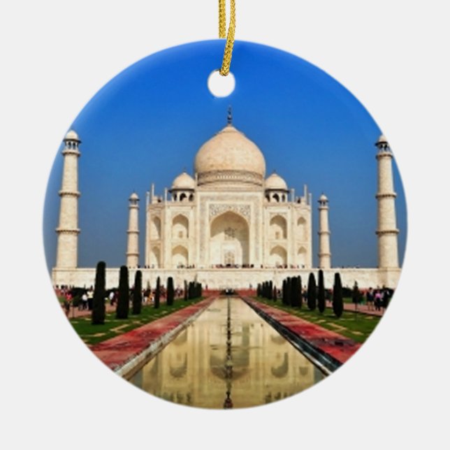 Taj Mahal Keramik Ornament (Vorne)
