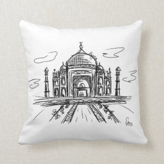 Taj Mahal Kissen