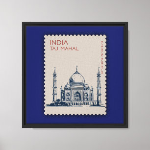 Taj Mahal Leinwanddruck