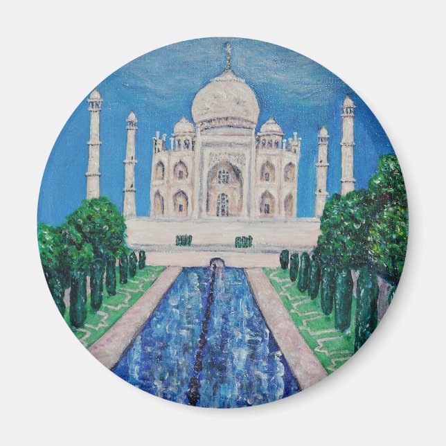 Taj Mahal Magnet (Vorne)