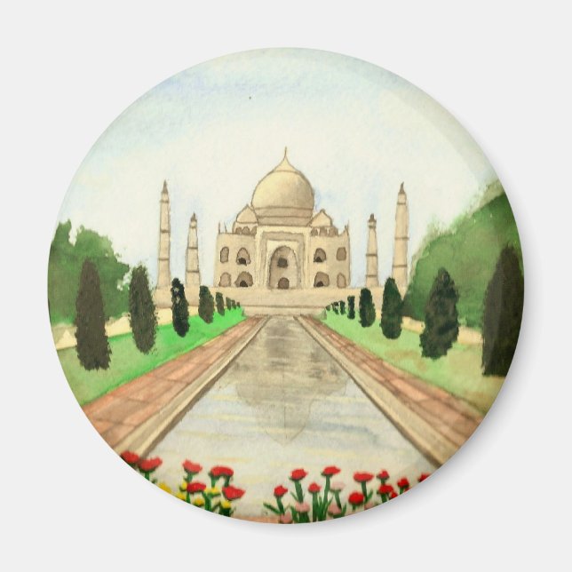 Taj Mahal Magnet (Vorne)