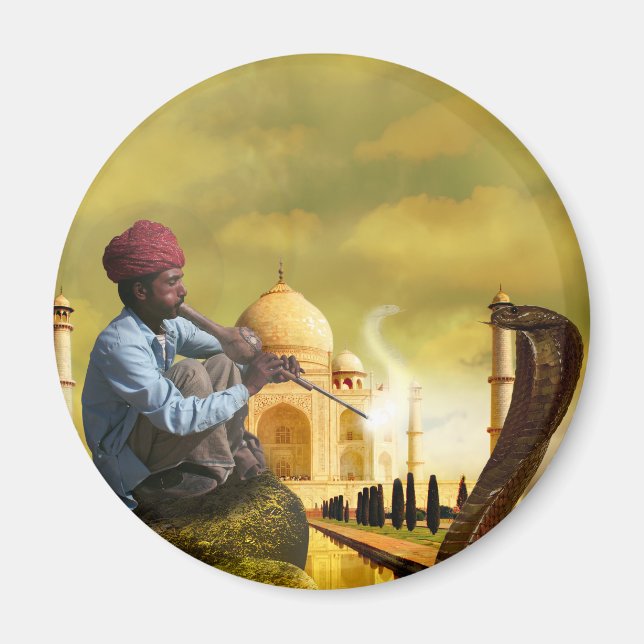 Taj Mahal Magnet (Vorne)