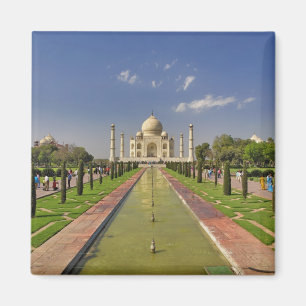 Taj Mahal mausoleum / Agra, Indien 2 Magnet