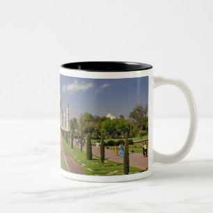 Taj Mahal Mausoleum / Agra, Indien 2 Zweifarbige Tasse