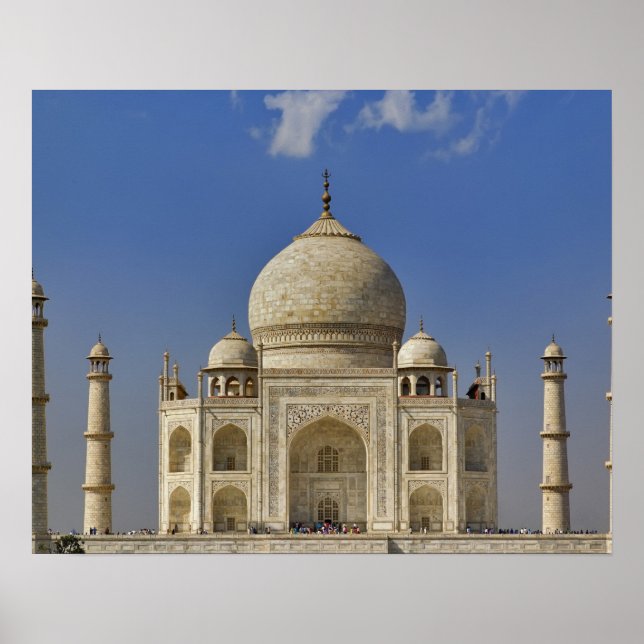 Taj Mahal mausoleum / Agra, Indien Poster (Vorne)
