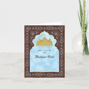 Taj Mahal - Orientalischer Bohemien-Stil Einladung