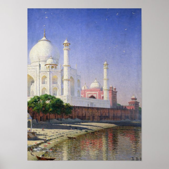 Taj Mahal Poster (Vorne)