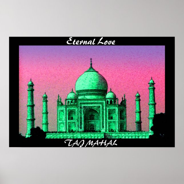 Taj Mahal Poster (Vorne)