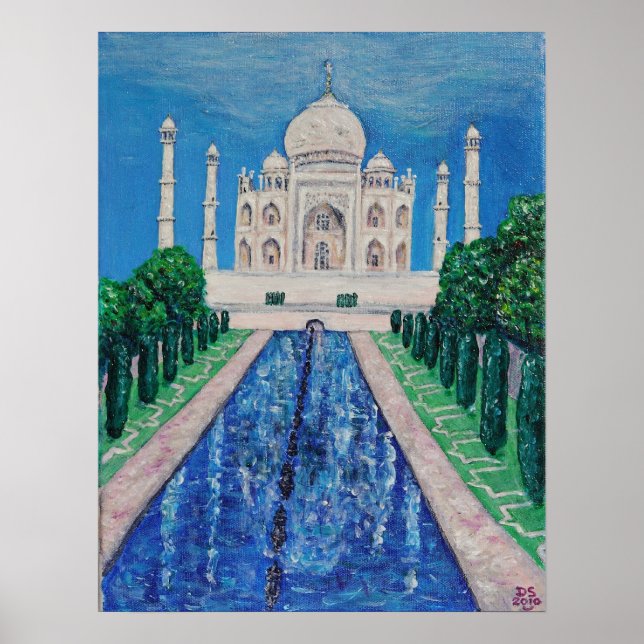 Taj Mahal Poster (Vorne)